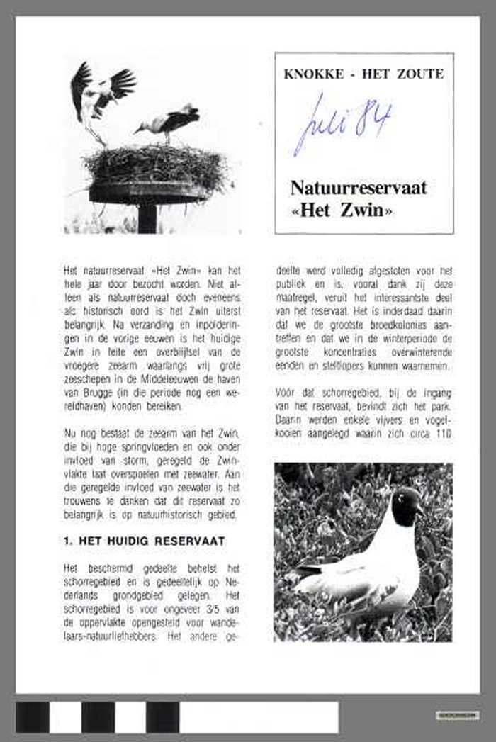 Natuurreservaat het Zwin