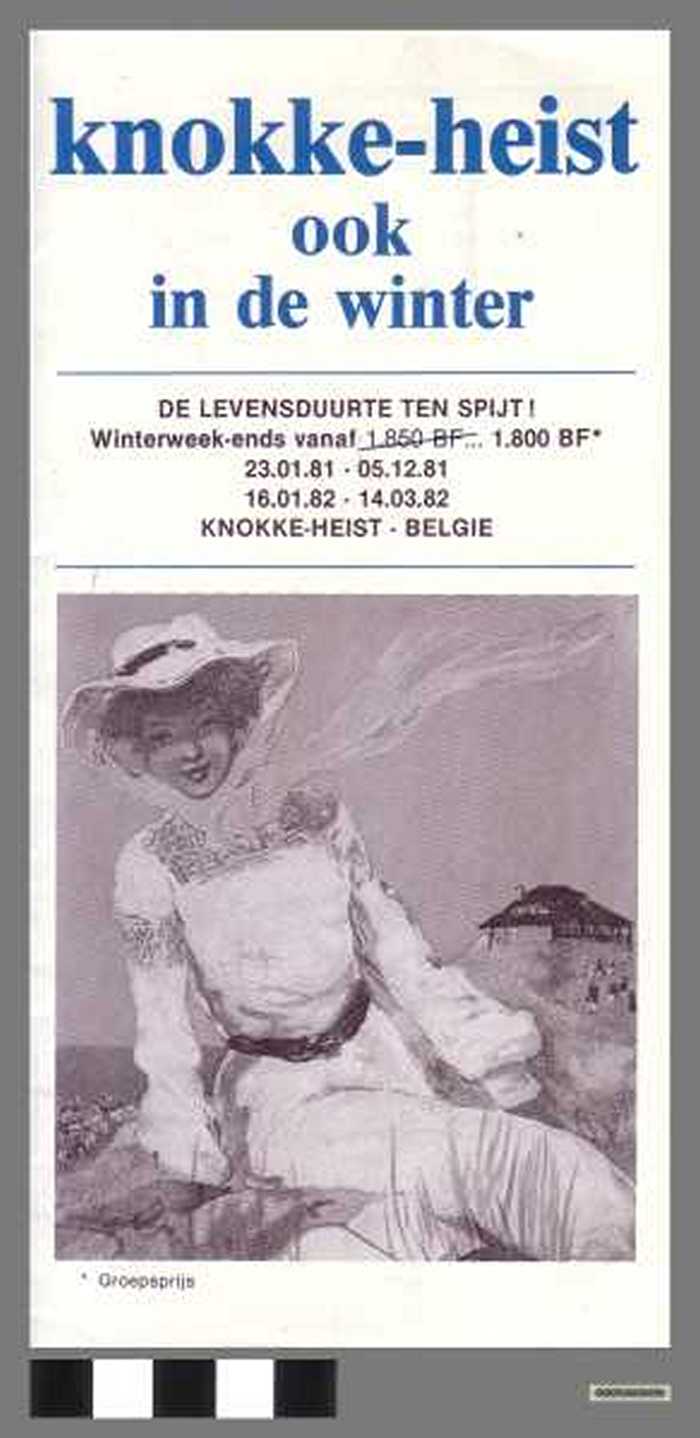 Knokke-Heist winterprogramma 81-82.