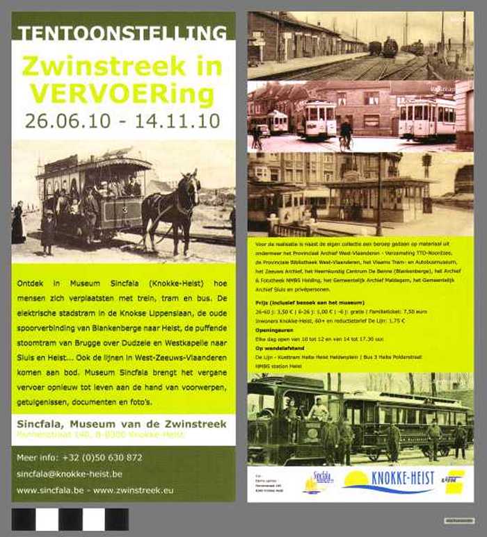 Tentoonstelling Zwinstreek in VERVOERing