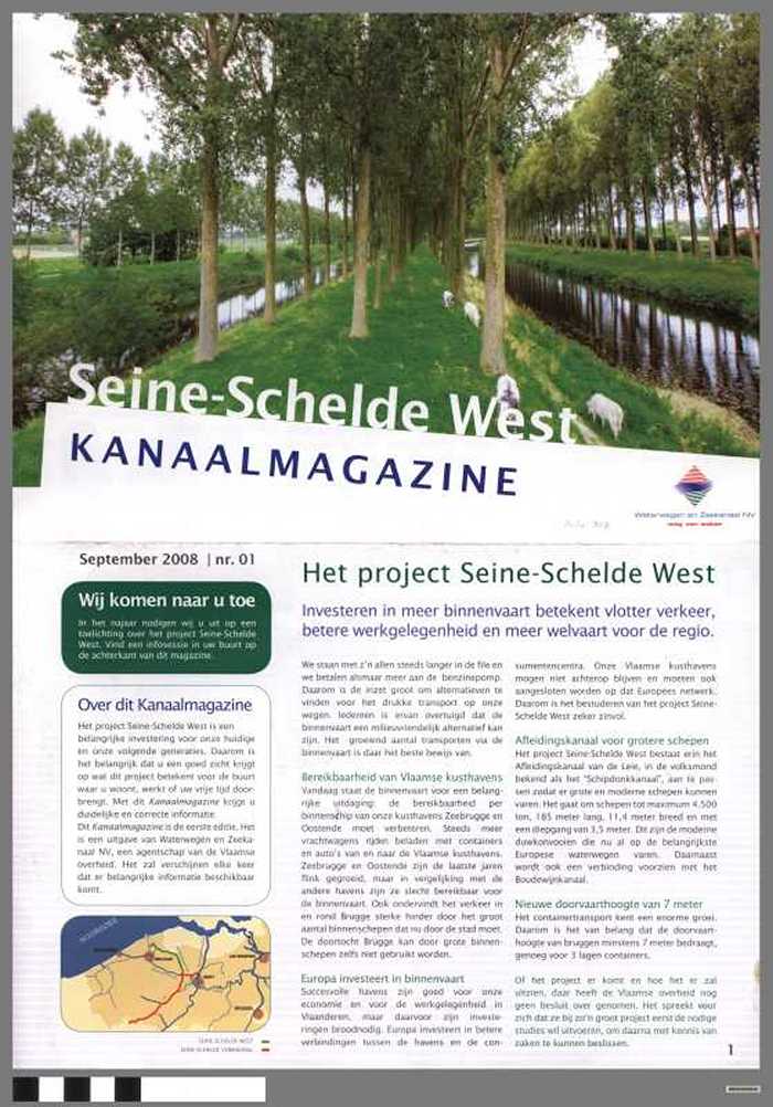 Kanaalmagazine. Seine-Schelde West