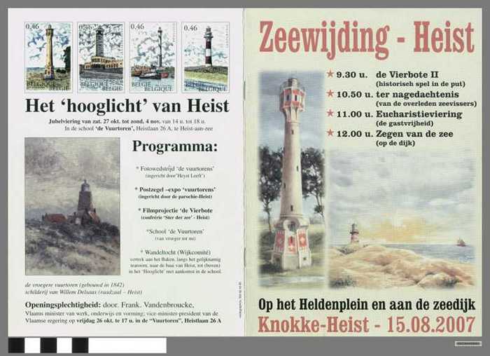 Boekje: Zeewijding Heist 2007