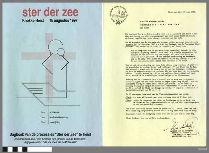 Dagboek van de processies Ster der Zee 1997