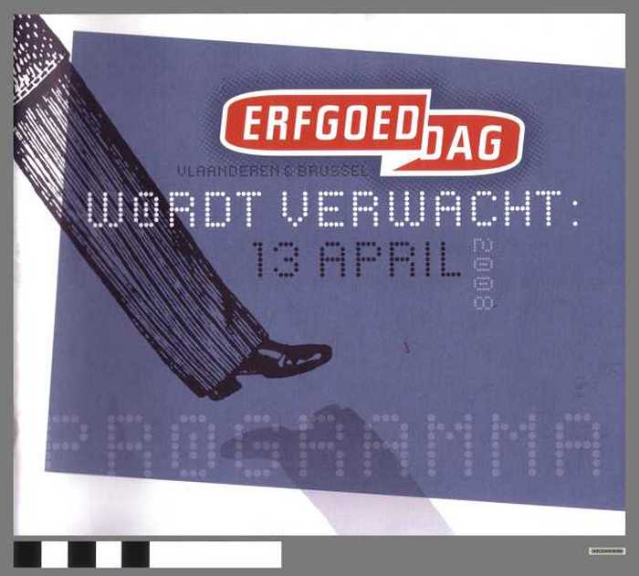 Erfgoeddag `Wordt Verwacht