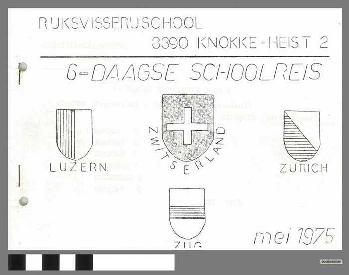 6- Daagse schoolreis: Frankrijk - Duitsland - Zwitserland