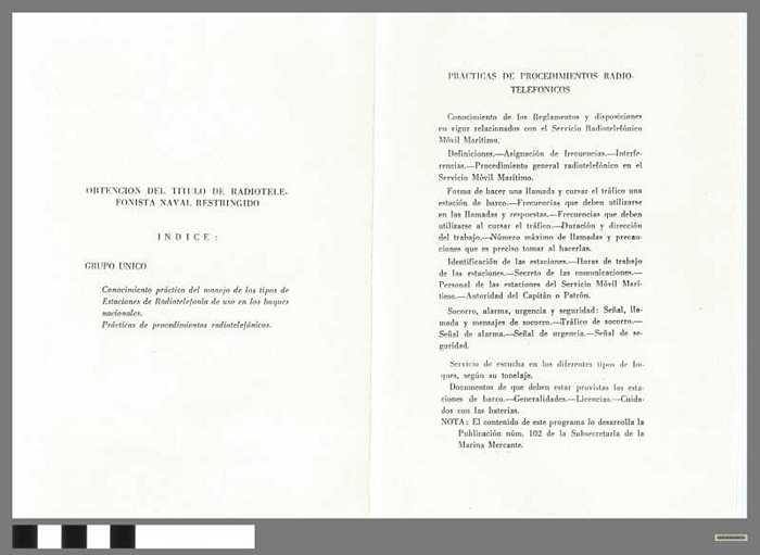 Practicas de procediminetos radiotelefonicos