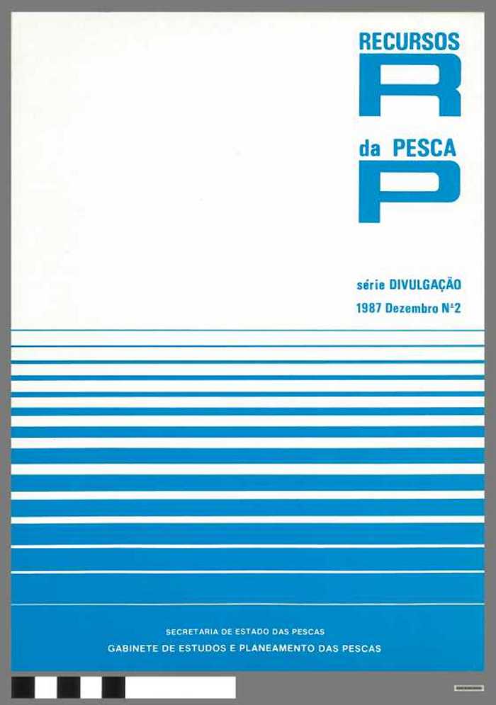 Recursos da pesca - 1987 - Dezembro N° 2