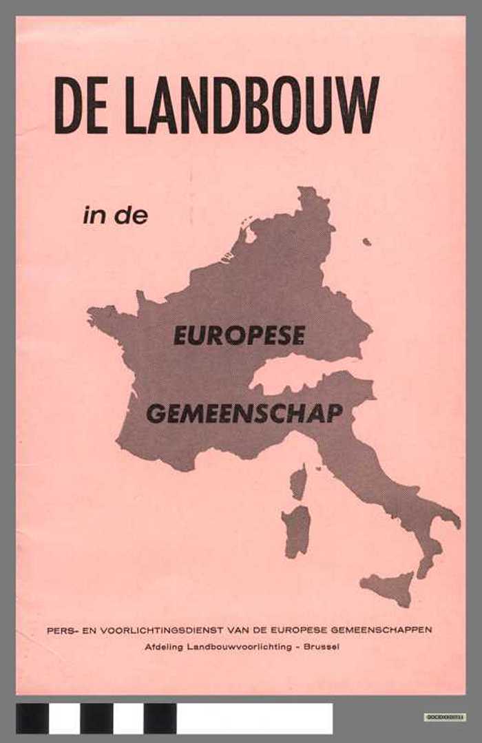 De landbouw in de Europese Gemeenschap