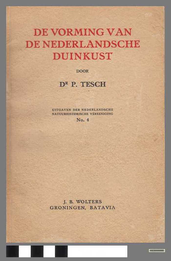 Boek: De vorming van de Nederlandsche duinkust - N° 4