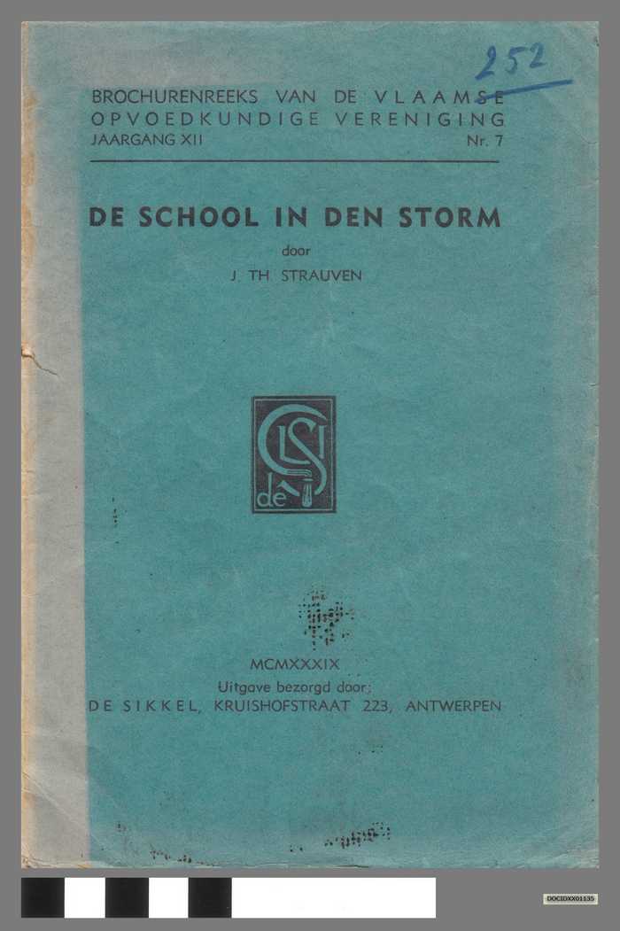 De school in den storm