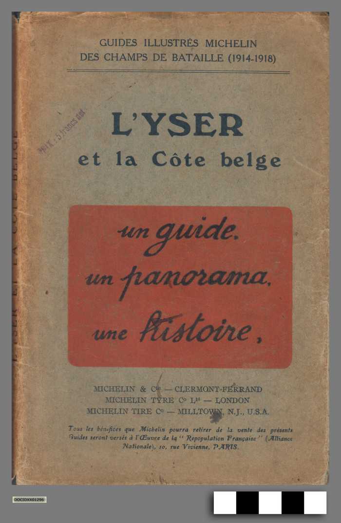 L'Yser et la Côte belge un guide, un panorama, une histoire