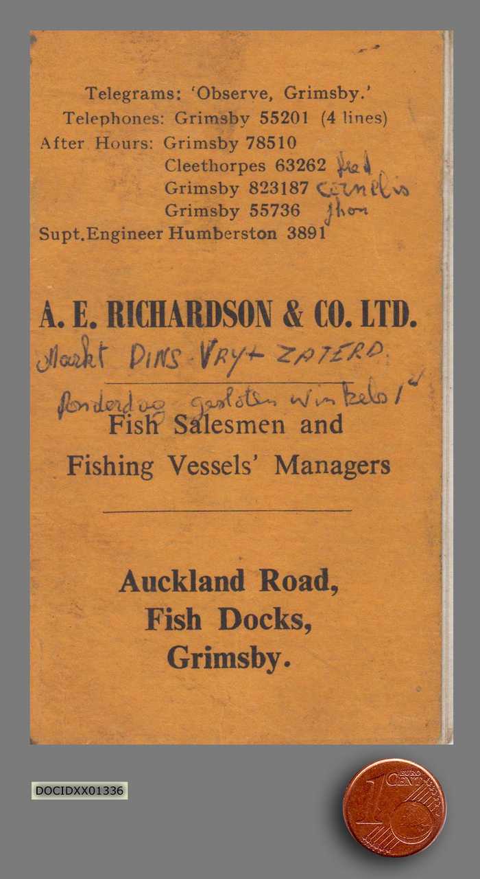 Grimsby Tide Tables 1972 - TheseTables are to read by the Clock, changes have been allowed for