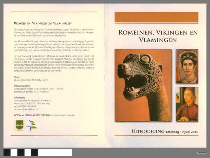 Romeinen, Vikingen en Vlamingen - (uitnodiging)