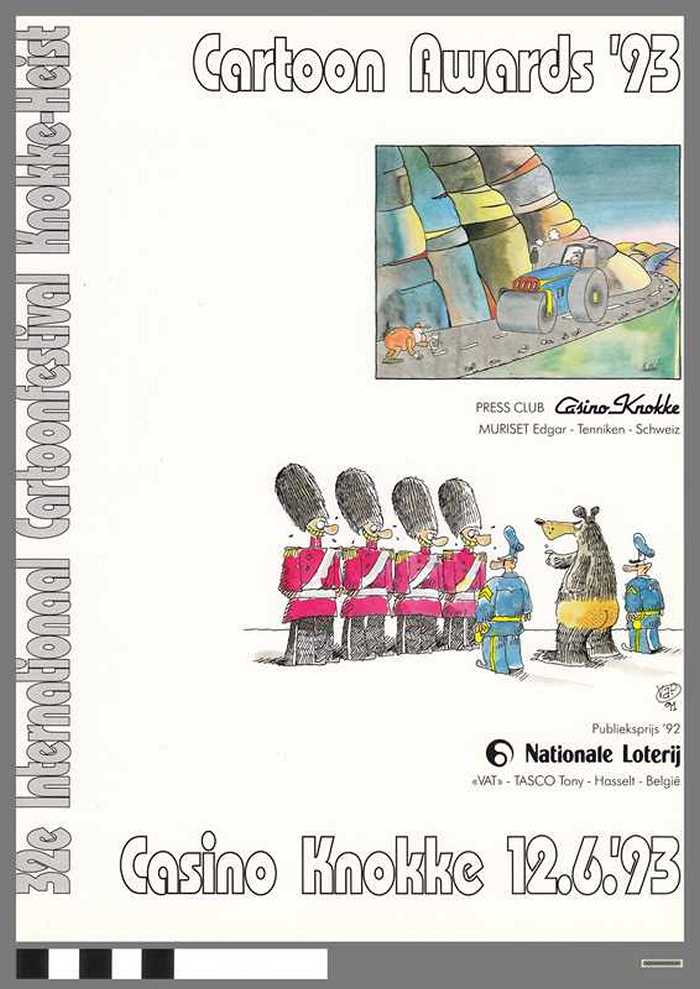 Cartoon Awards 1993 - Nominaties