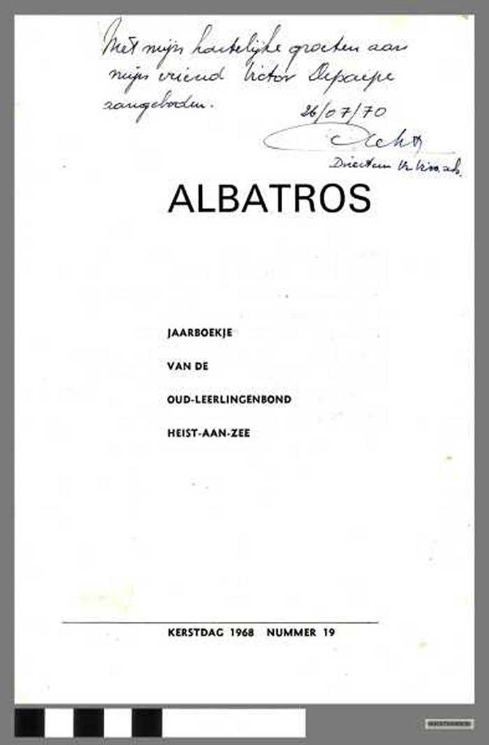 Albatros - Jaarboek Oud-Leerlingenbond Heist-aan-Zee