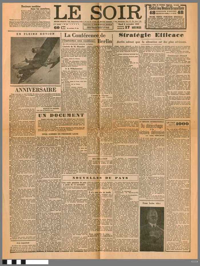 Le Soir -La conférence de Berlin