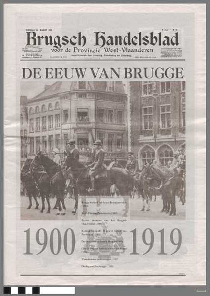 Brugsch Handelsblad - De eeuw van Brugge 1900-1919