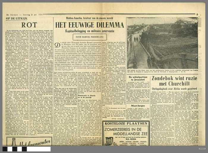 DE STANDAARD, jaargang 31, 03/07/1954