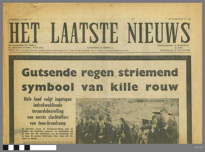 Het Laatste Nieuws - 80e Jaargang - N° 126 dd. 31 mei 1967