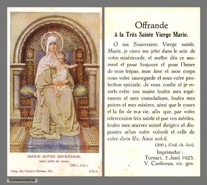 MARIE NOTRE ESPERANCE, ayez pitié de nous.