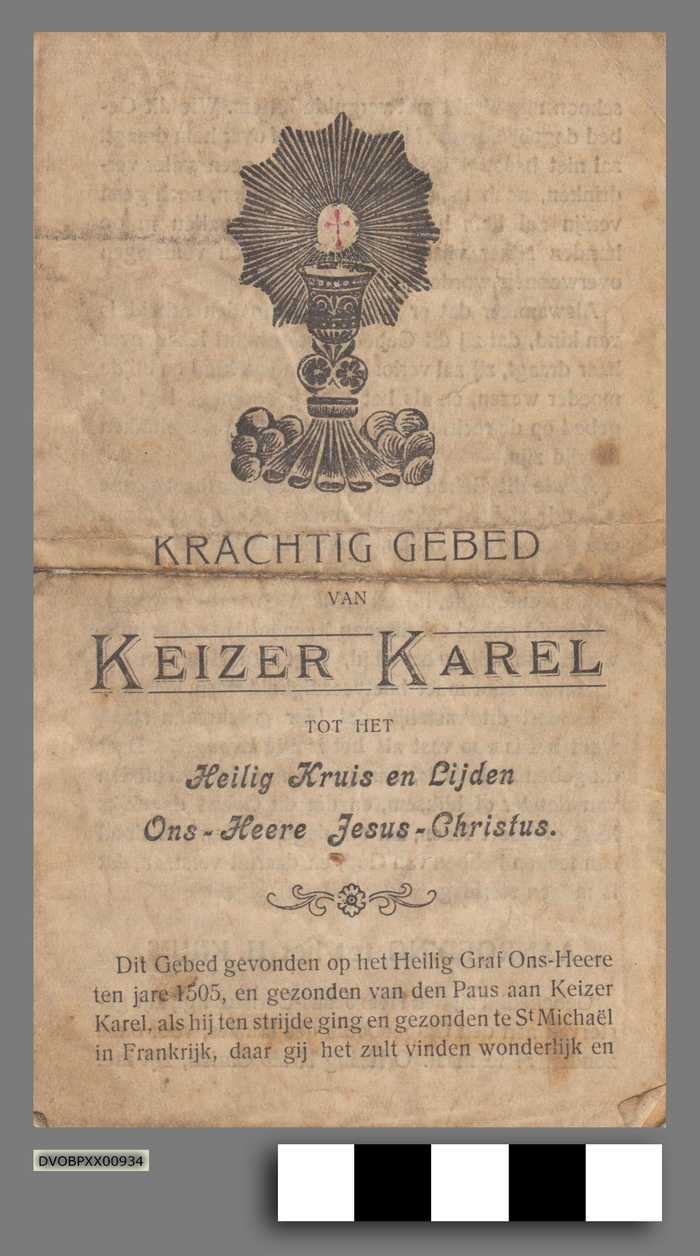 Krachtig Gebed van Keizer Karel