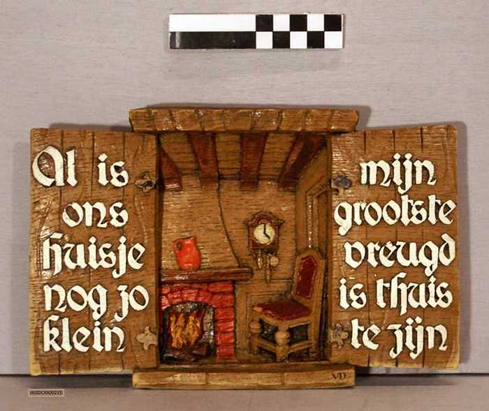 Koekendoos met afbeelding koningspaar