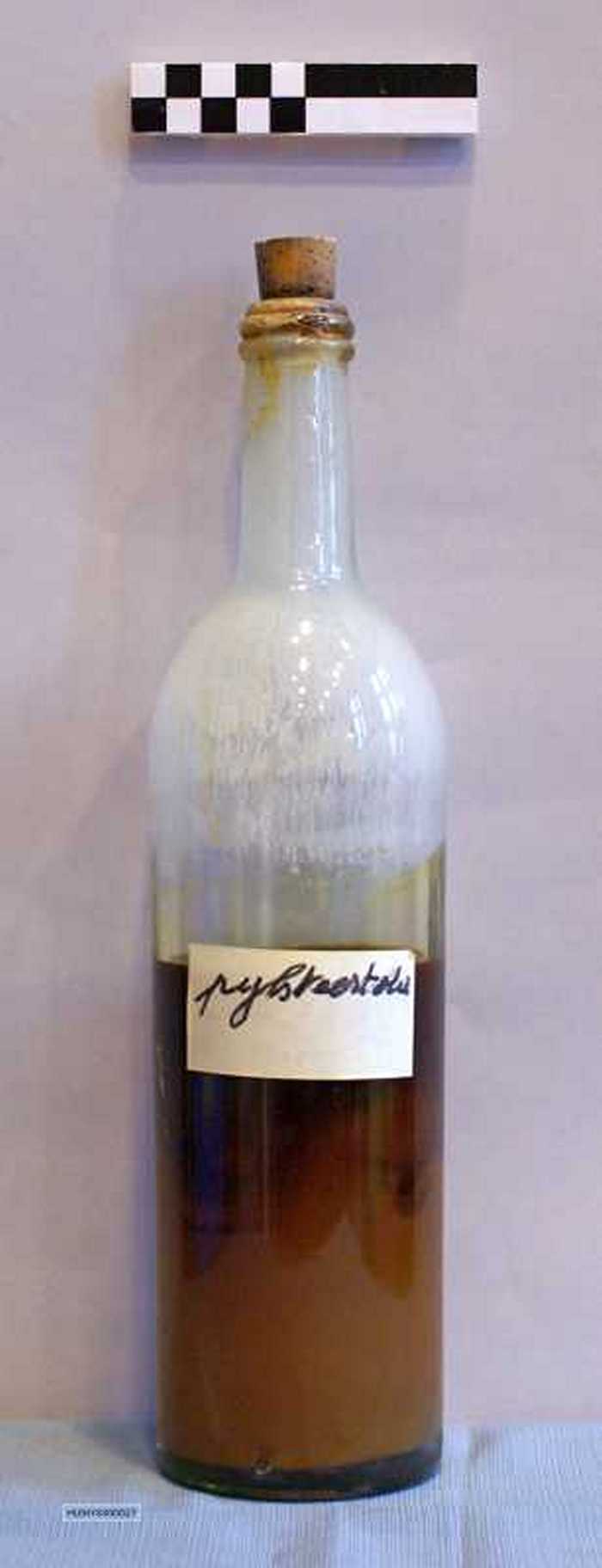 Fles pijlstaartolie