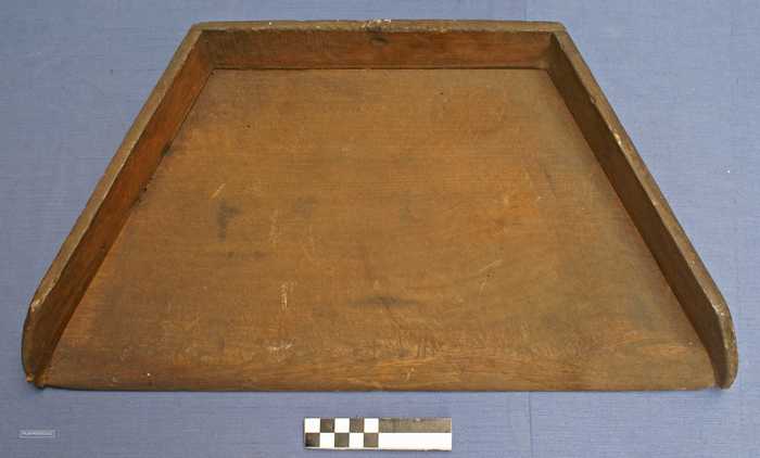 Houten snijbakje