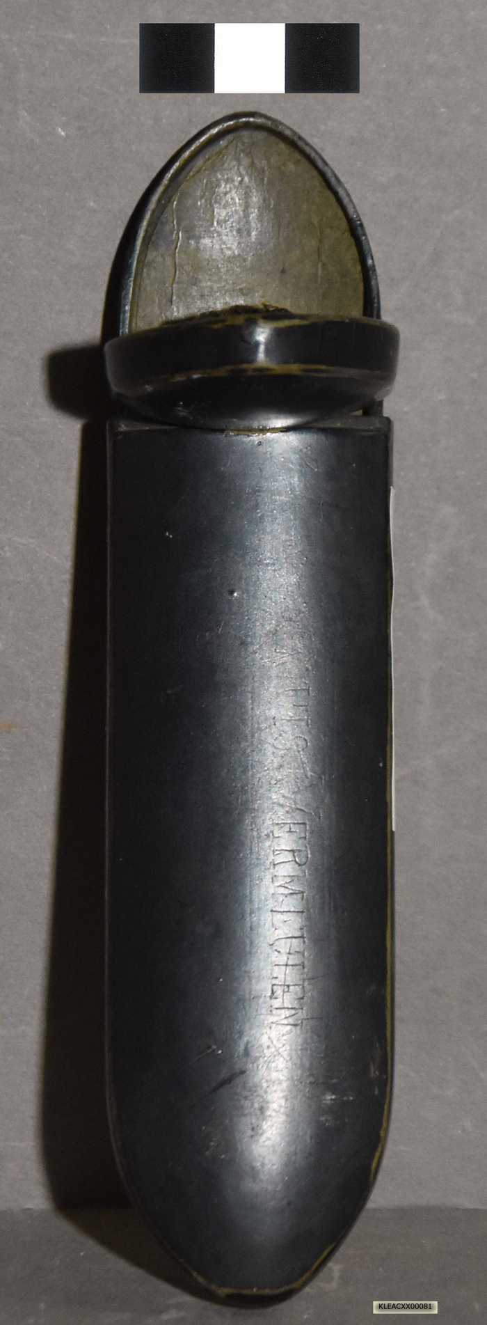 Zwarte brillendoos
