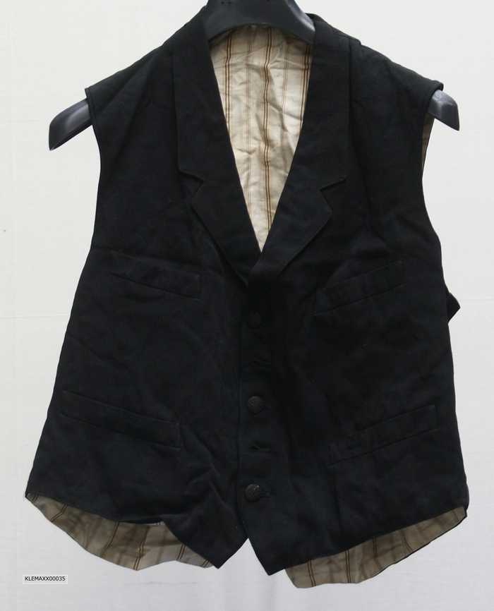 Zwart giletvest