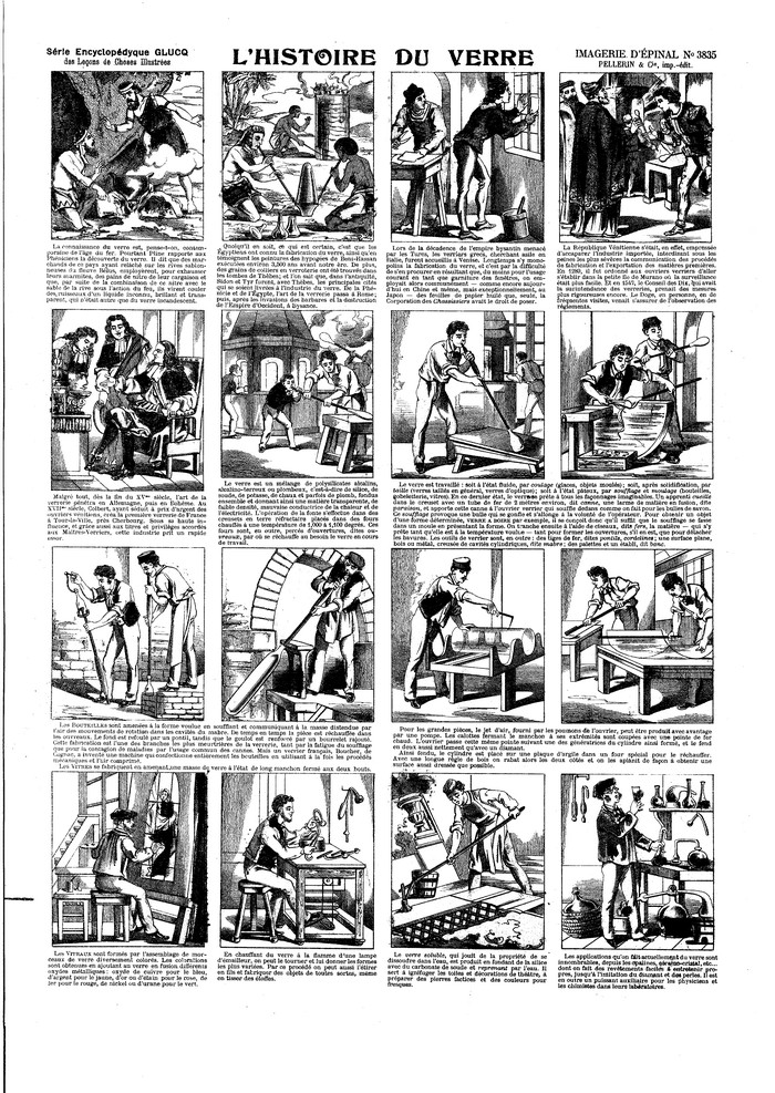 L'histoire du verre
