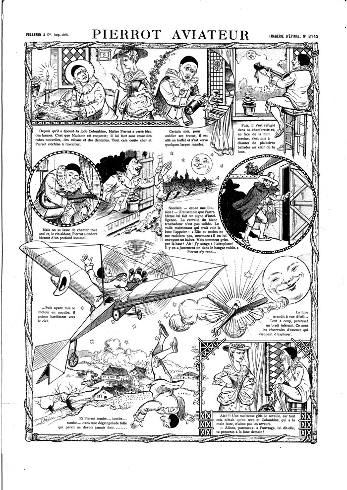 Pierrot aviateur