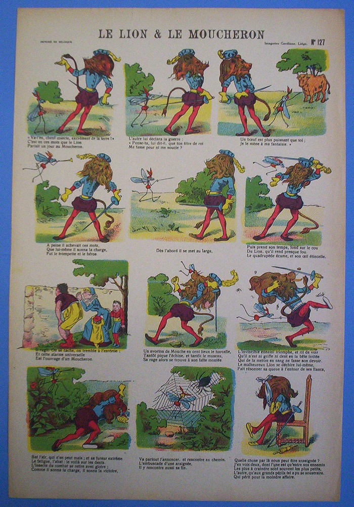 Le lion et le moucheron