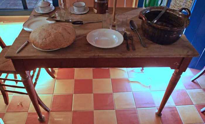 Houten tafel