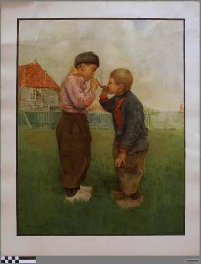 Rokende jongens