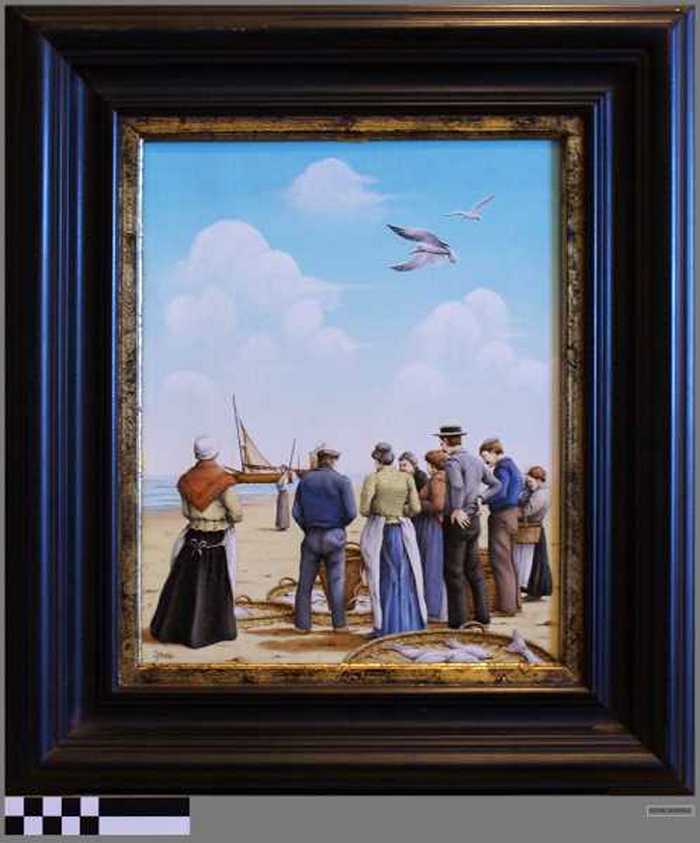 De visvangst