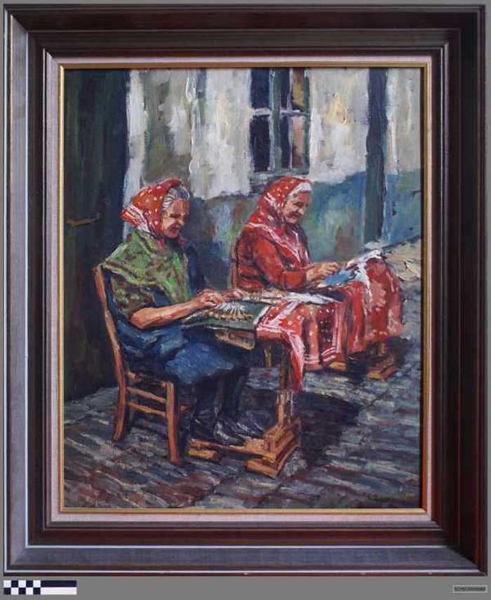 Twee kantklossters