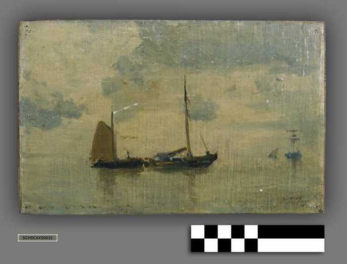 Bootjes op zee