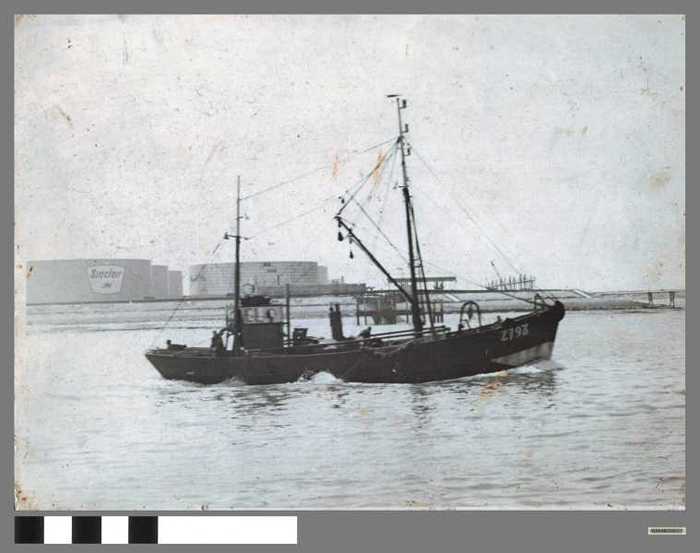 De Z.793 op zee.