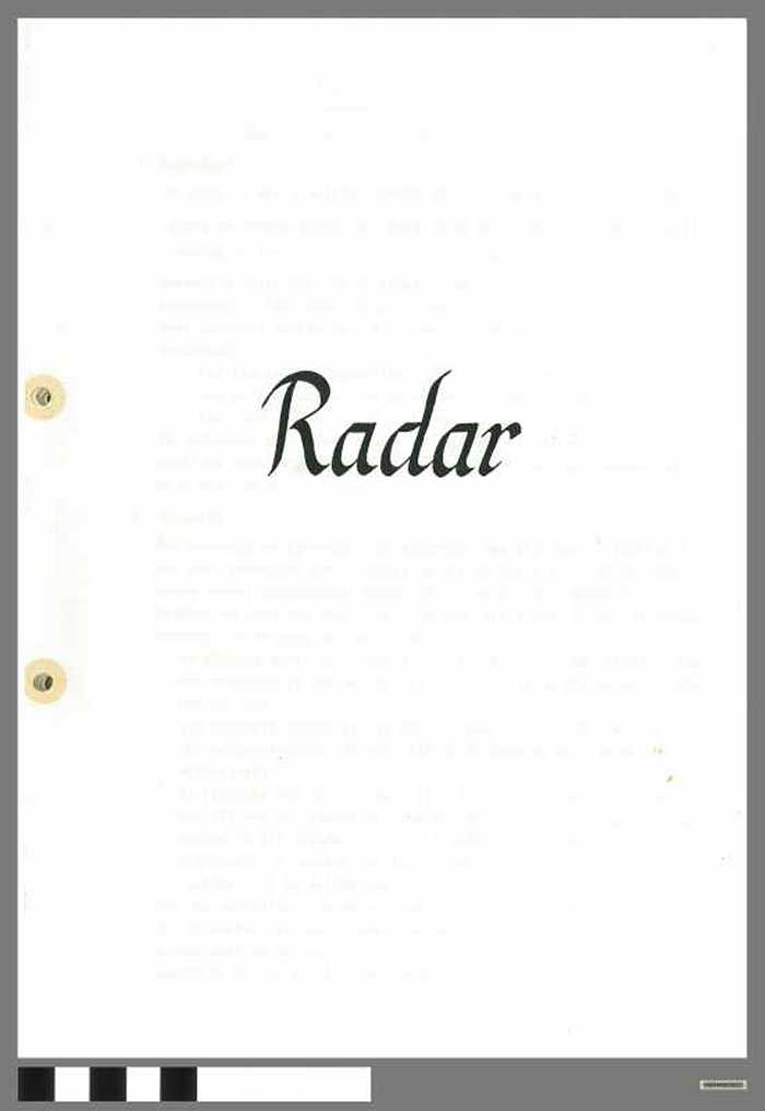 Radar