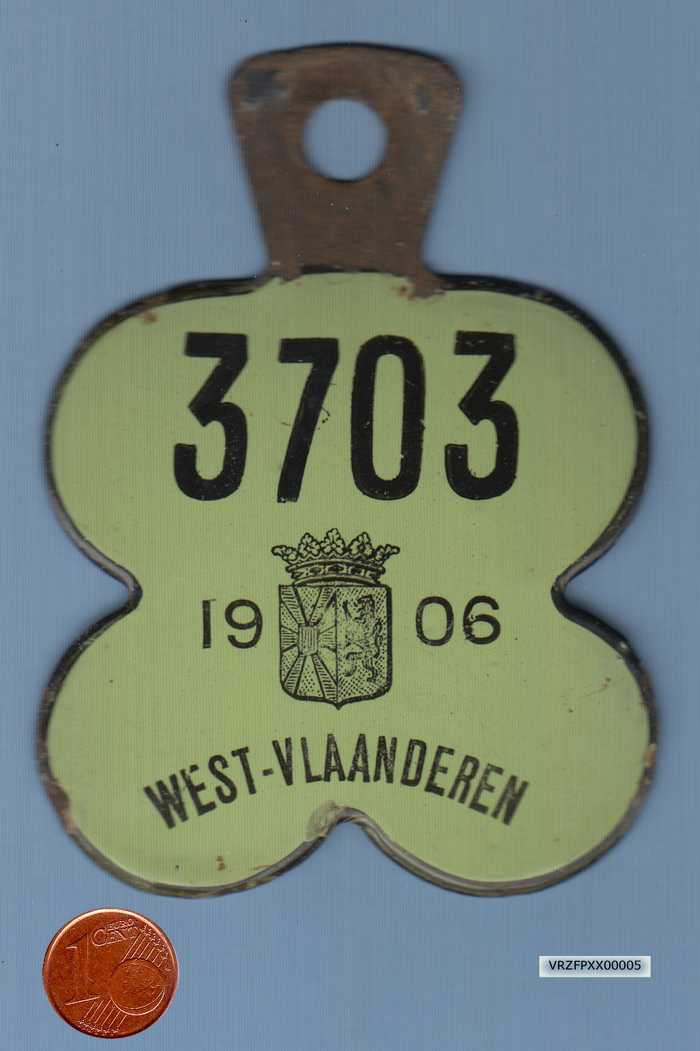 Fietsplaat 1906