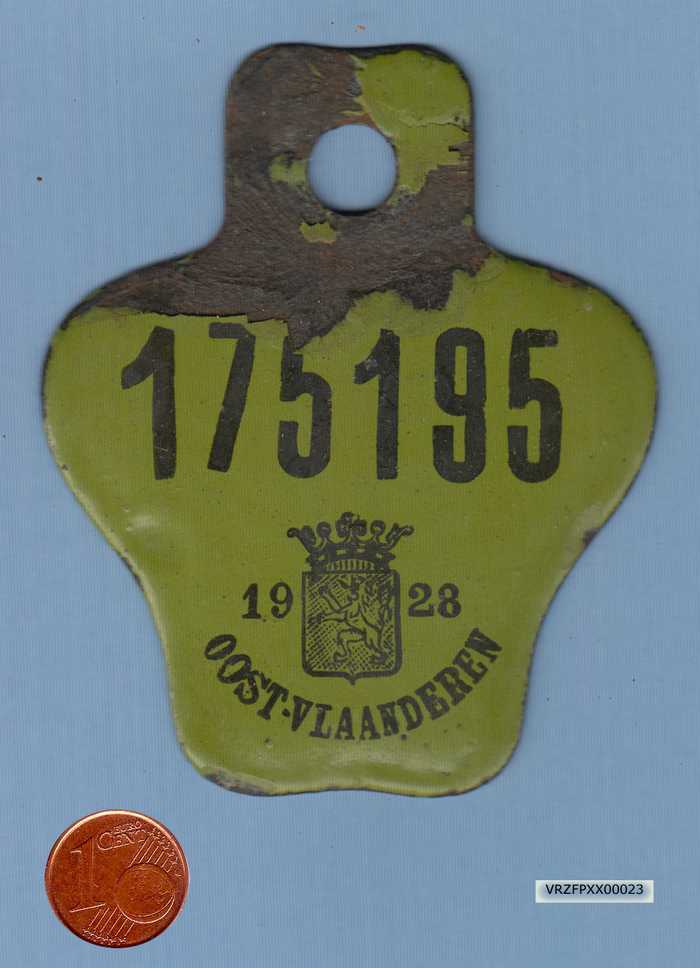 Fietsplaat 1928