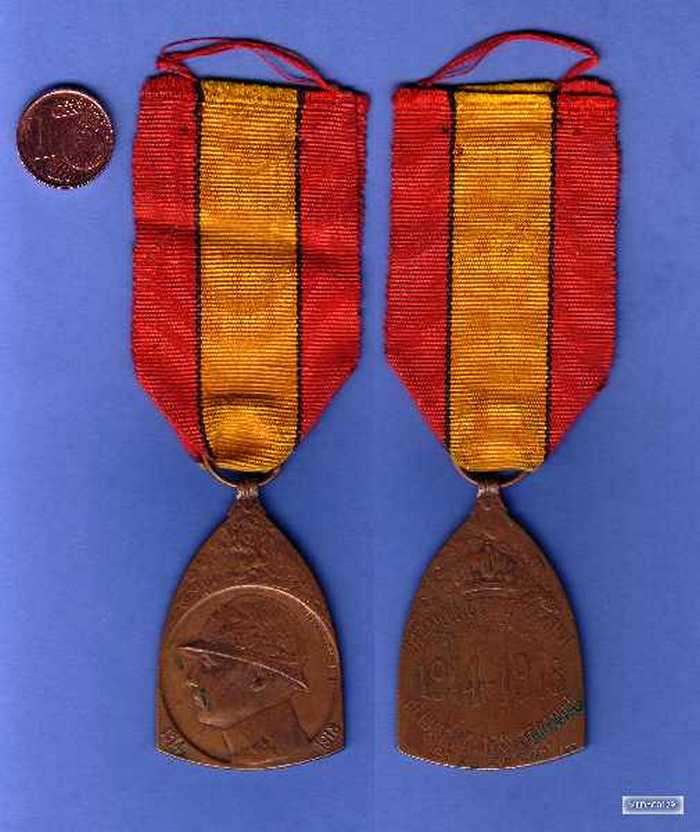 Oorlogsmedaille - Herinnerings­medaille van den veldtocht 1914-1918