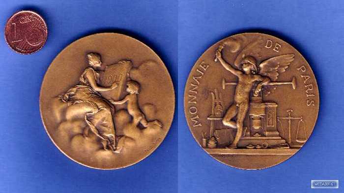 Medaille Monnaie de Paris - 1900