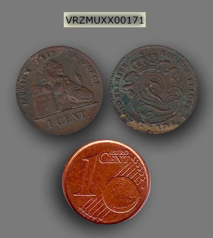 1 cent  - Leopold I van België