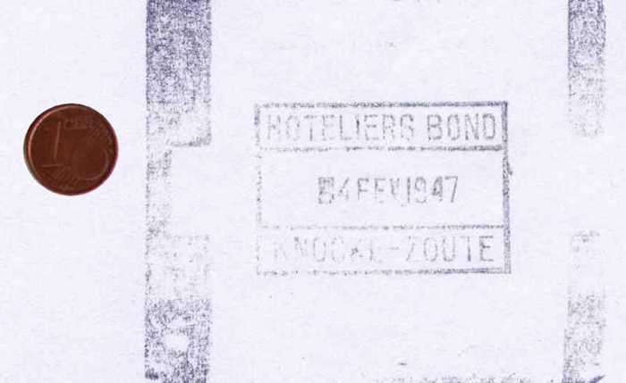 Hoteliersbond - Knocke - Zoute