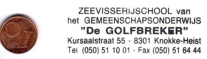 ZEEVISSERIJSCHOOL van het GEMEENSCHAPSONDERWIJS - DE GOLFBREKER