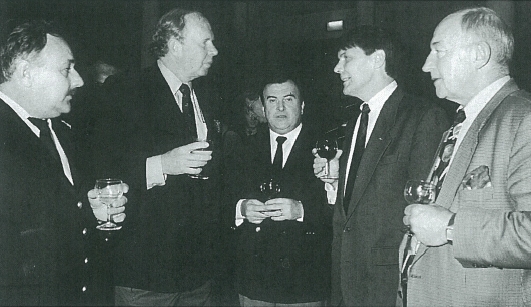 groepsfoto met raymond dekoninck