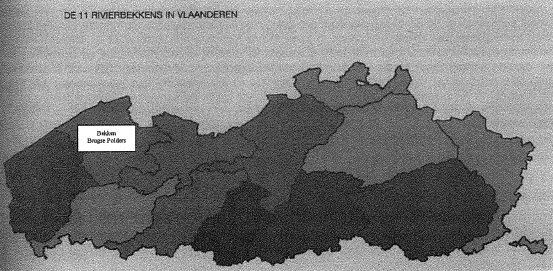 kaart vlaanderen